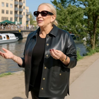 Real Housewives of Orange County S19 Shannon Beador Coat