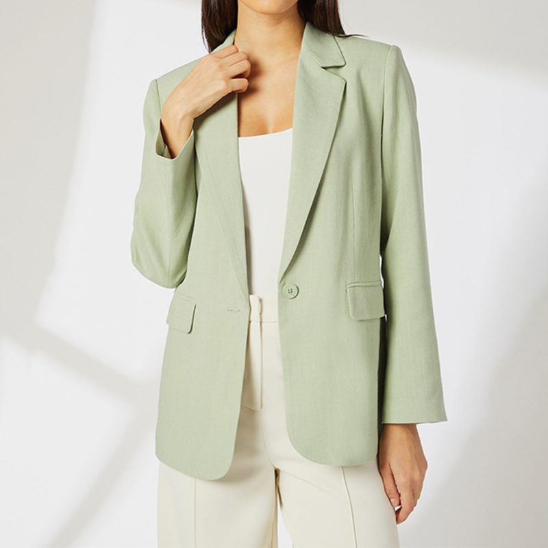 Reasonable Doubt S03 Monica Wilson Green Blazer Front