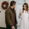 Robert Buckley Christmas Ted Cooper Puffer Jacket