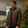Robert Buckley Merry Christmas Ted Cooper Puffer Jacket