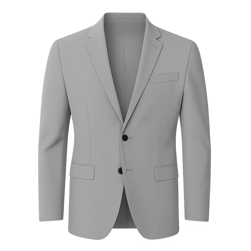 Robert Merry Christmas Ted Cooper Grey Blazer