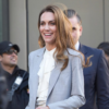 Salesforce Tower Kate Middleton grey Suit