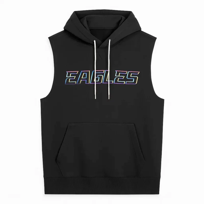 Saquon Eagles Crucial Catch Sleeveless Hoodie