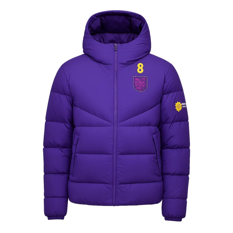 Sarina England Purple Jacket