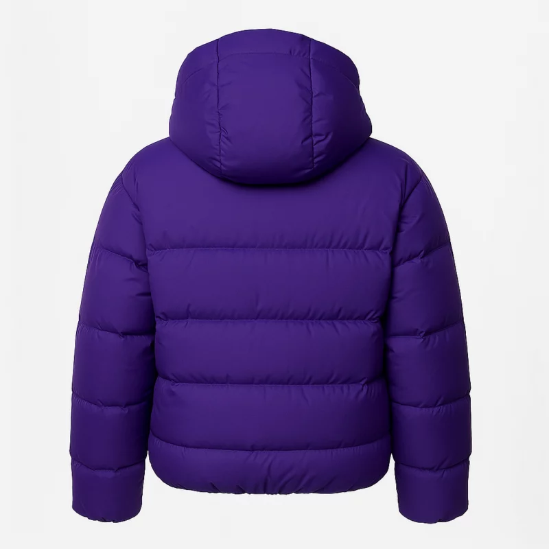 Sarina Wiegman England Lionesses Purple Puffer Jacket
