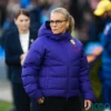 Sarina Wiegman England Purple Jacket
