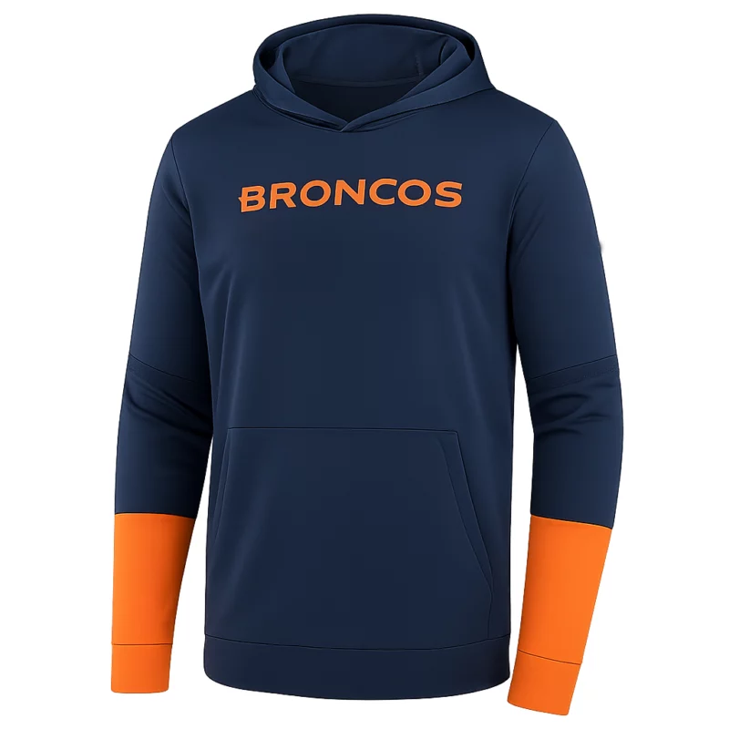 Sean Broncos Half Sleeves Hoodie