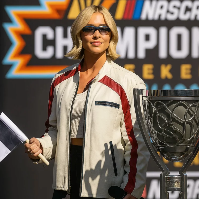 Sydney Sweeney NASCAR Jacket
