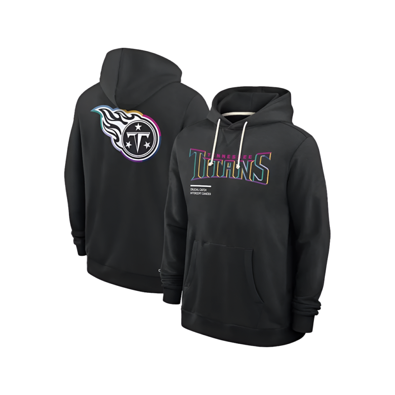 Tennessee Titans Crucial Catch Mike McCoy Black Hoodie