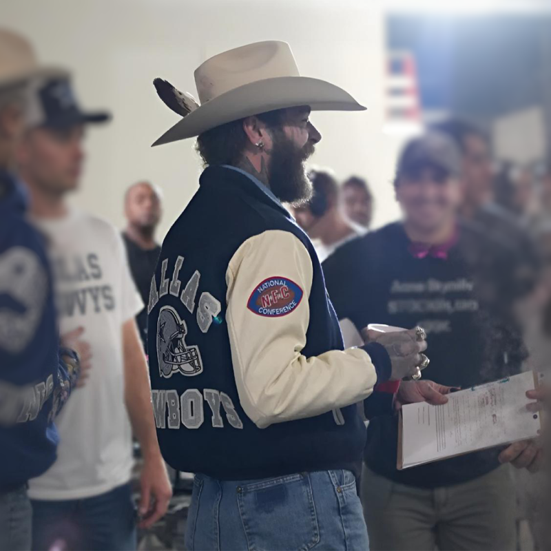 Thanksgiving 2025 Malone Cowboys Jacket