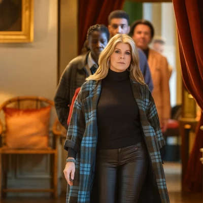 The Celebrity Traitors Kate Garraway Coat