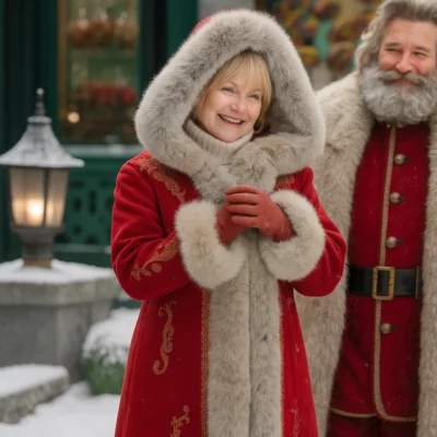 The Christmas Chronicles 2 Goldie Hawn Coat