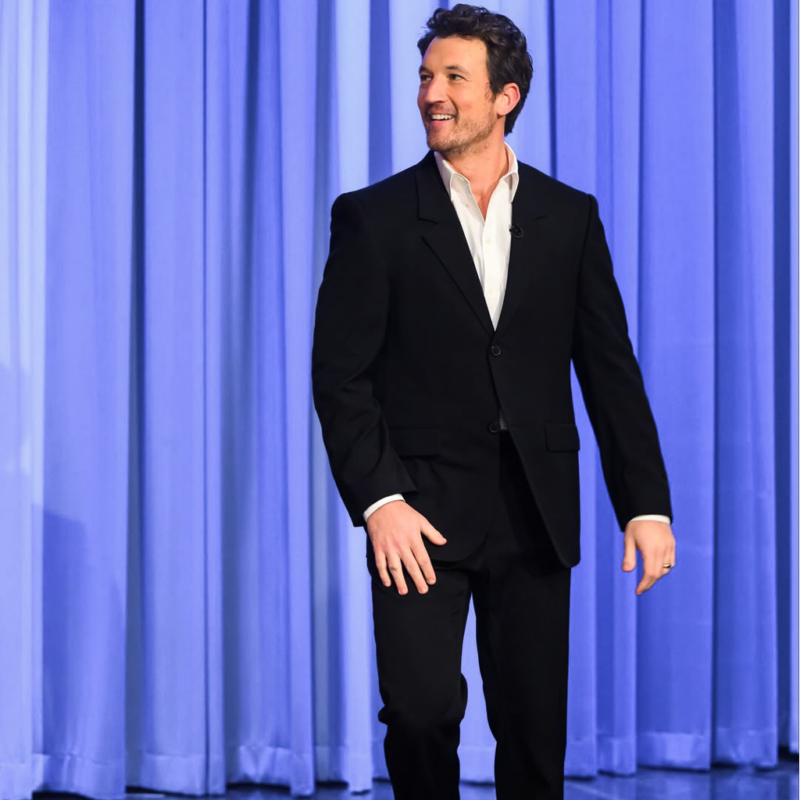 The Tonight Show Starring Jimmy Fallon S13 Miles Teller Blazer