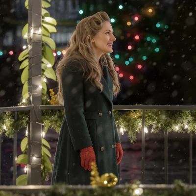 Timeless Tidings Of Joy Candace Cameron Bure Coat