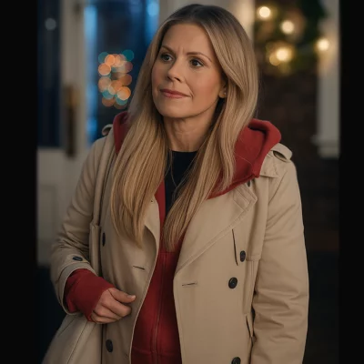 Timeless Tidings Of Joy Candace Cameron Bure Coat