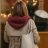 Timeless Tidings Of Joy Candace Cameron Bure White Coat back