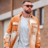 Travis Kelce Chiefs 2025 Orange Jacket