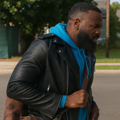 Unexpected Christmas Michael Black Jacket