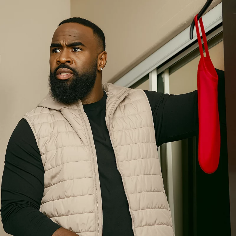 Unexpected Christmas Terrence Terrell beige Vest