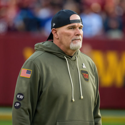 Washington Commanders Salute Service 2025 Dan Quinn Hoodie