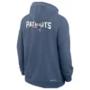 back Patriots Rivalries Sideline Drake Maye Hoodie