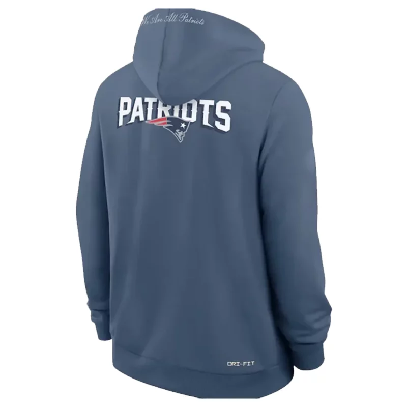 back Patriots Rivalries Sideline Drake Maye Hoodie