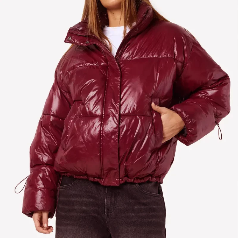 2Cherry Daddy Issues S02 Taj Atwal Maroon Puffer J