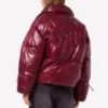 2Cherry Daddy Issues S02 Taj Atwal Maroon Puffer Jacket