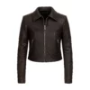 2Jessica Morgan The Family Plan 2 Michelle Monaghan Black Leather