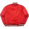 80â€™s Chicago Blackhawks Bomber Satin Jacket