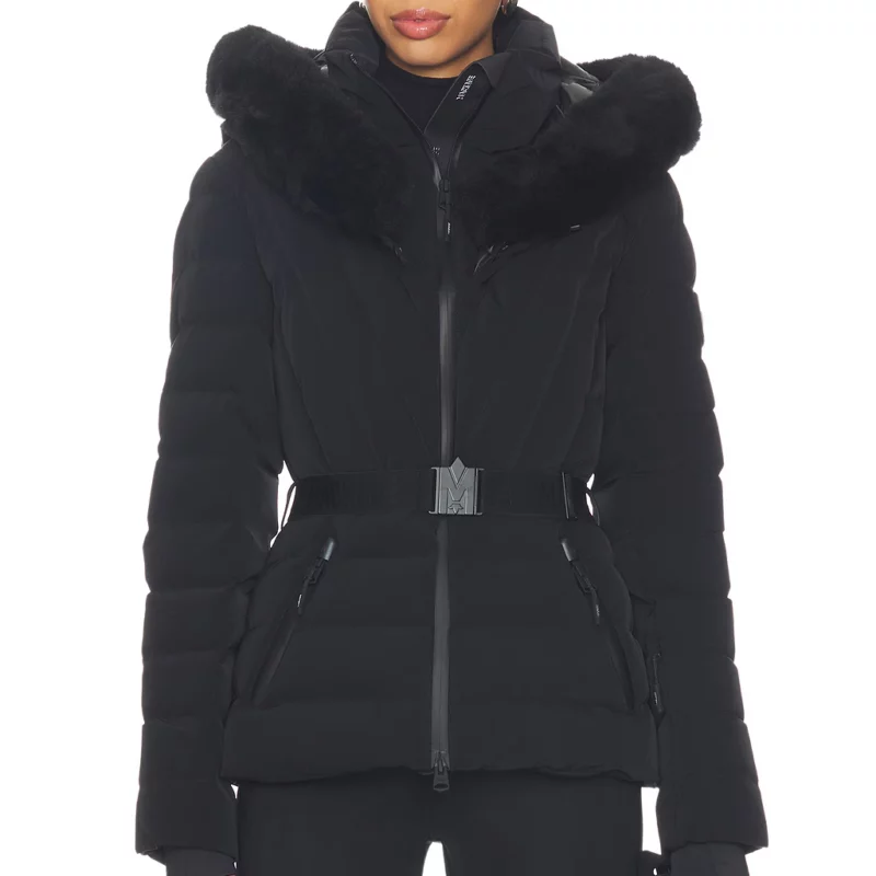 A Merry Little Ex-Mas Jameela Jamil Tess Wiley Fur Jacket