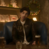 A Very Jonas Christmas Joe Jonas Black Jacket