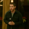 A Very Jonas Christmas Movie 2025 Green Jacket
