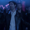 A Very Jonas Christmas Movie Joe Jonas Black Leather Jacket