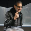 ABC Studios NYC 2025 Jeff Goldblum Leather Jacket