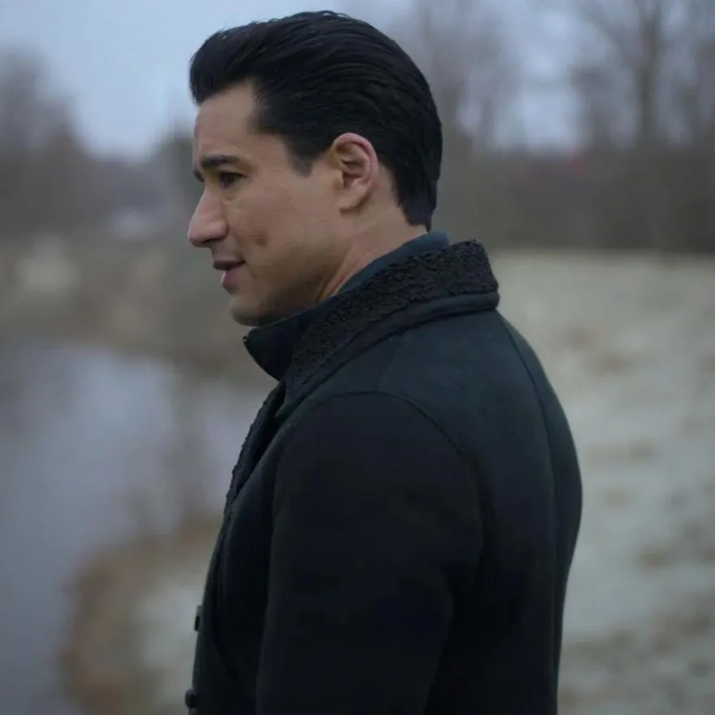 Adrian The Christmas Lopez Black Coat