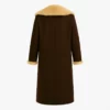 Aimee Lou Wood Daddy Issues S02 Gemma Vintage Brown Long Coat