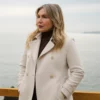 Amanda Lyddon Hudson and Rex S08 Lauren Vandenbrook White Wool Coat