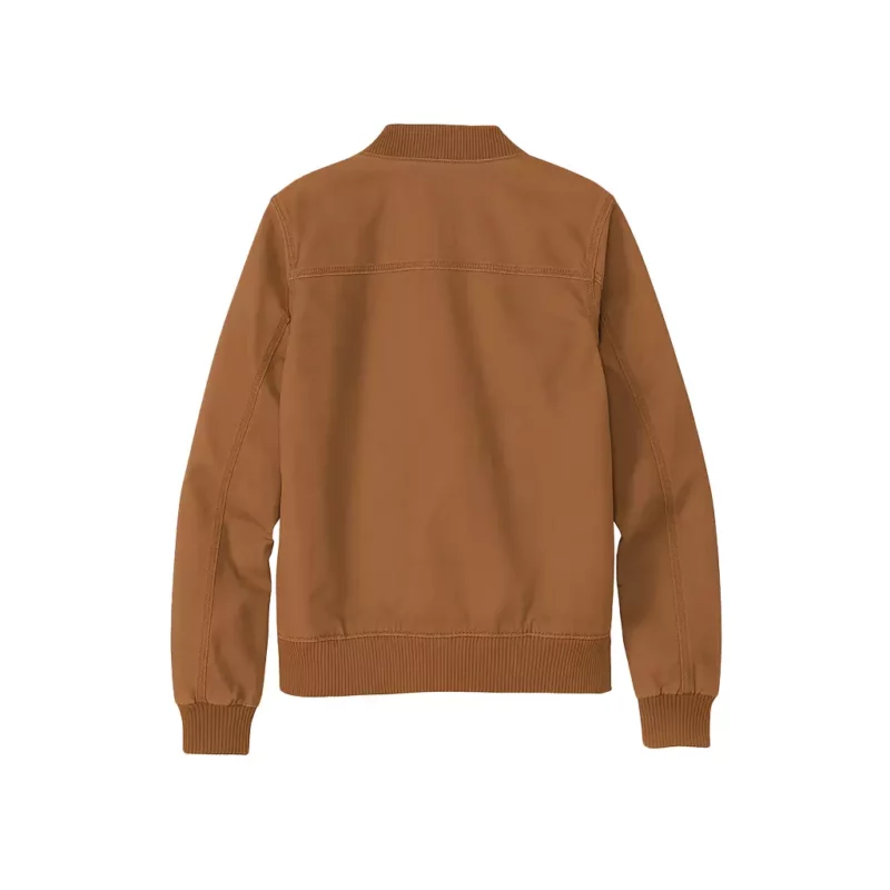 Amy Fleming Heartland Brown Bomber Jacket