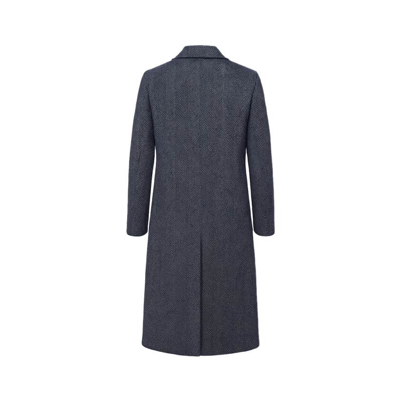 Back My Secret Santa Alexandra Breckenridge Grey Coat BACK