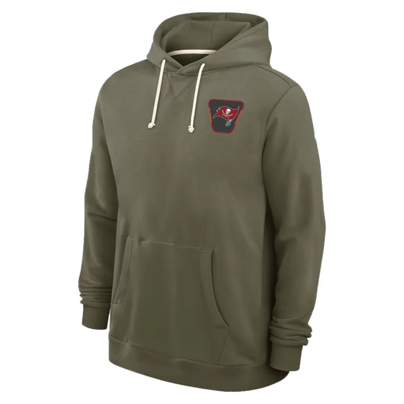 Bay Buccaneers Salute to Service 20 Todd Bowles Green Hoodie