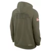 Bay Buccaneers Salute to Service 25 Todd Bowles Green Hoodie
