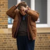 Bernie Goodbye June 2025 Timothy Spall Brown Leather