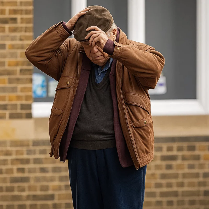 Bernie Goodbye June 2025 Timothy Spall Brown Leather