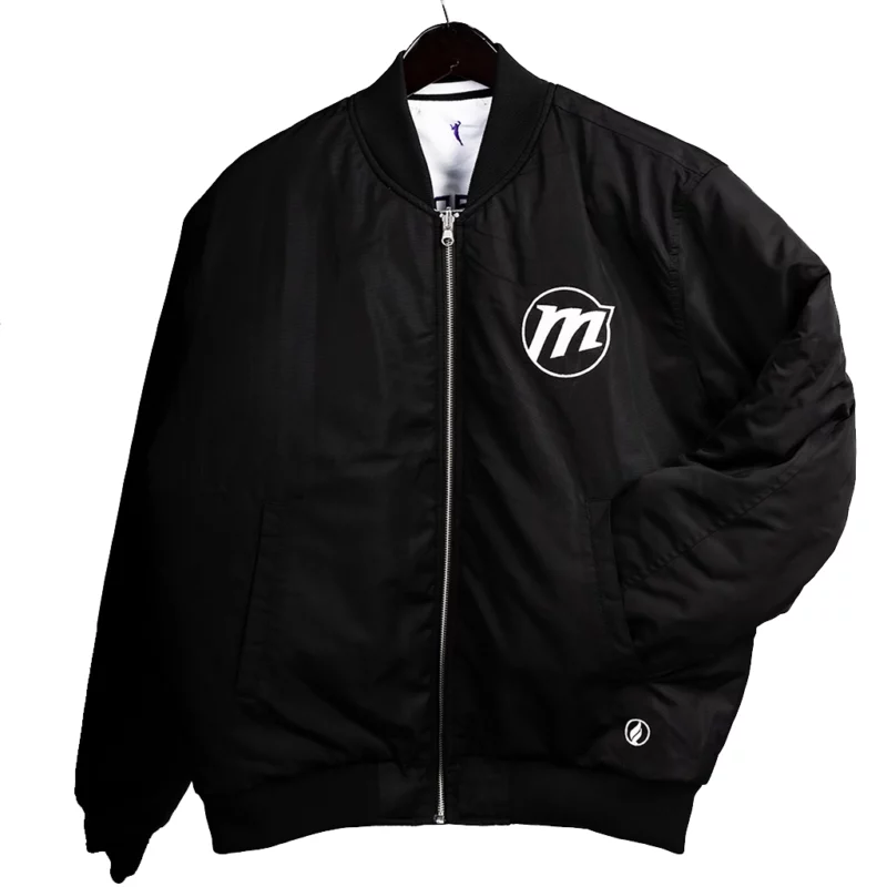 Black Bomber Jacket