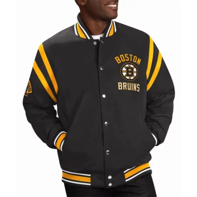 Boston Bruins Tailback Black Jacket