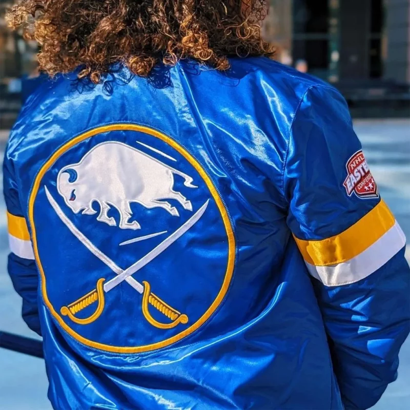 Buffalo Sabres Blue Bomber Jacket