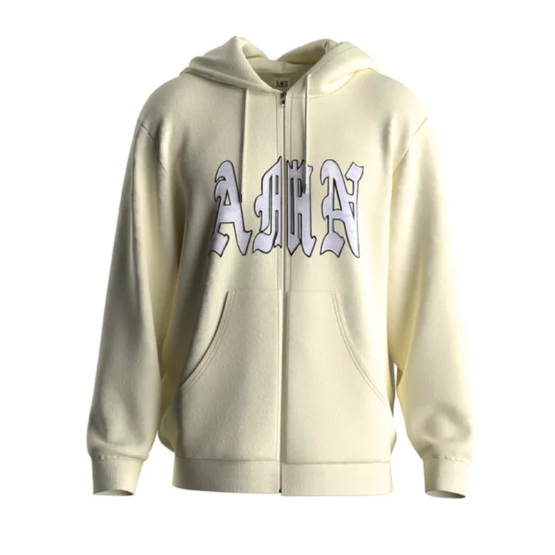 California Vivian Jenna Wilson Wilson Beige Up Hoodie