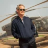Cameron Beck The Iris Affair S01 Tom Hollander Black Bomber Jacket