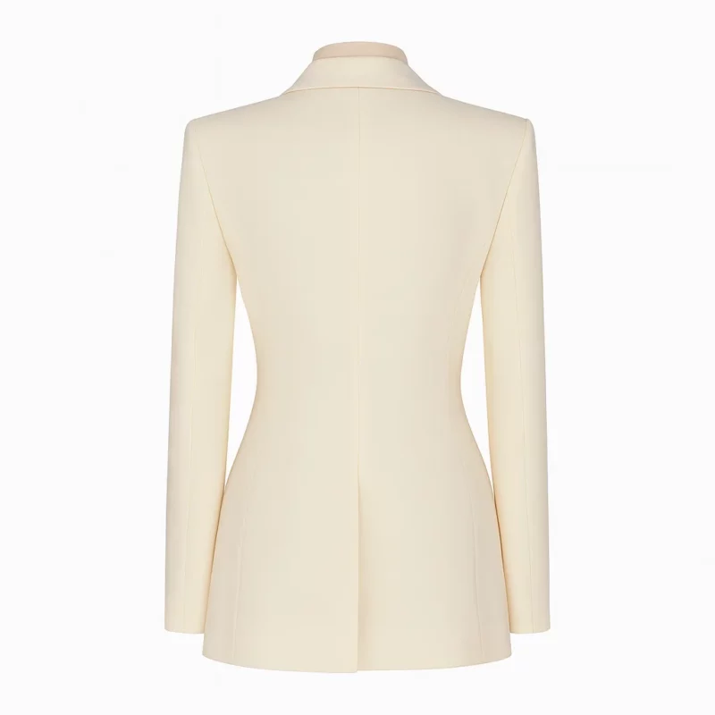 Cami Demi Moore White Blazer